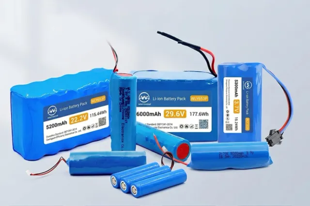 Custom 18650 LiFePO4 Battery Pack | 3.7V to 24V (1S-4S Configurations) with Custom BMS
