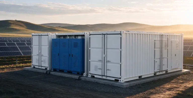 Utility-Scale Ground-Mounted Solar + Storage