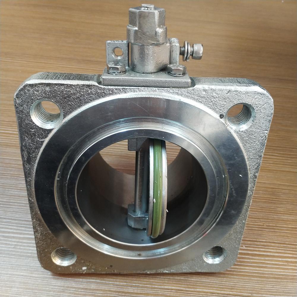 Square cast iron butterfly valve for transformer DN80DN100 China Manufacturer