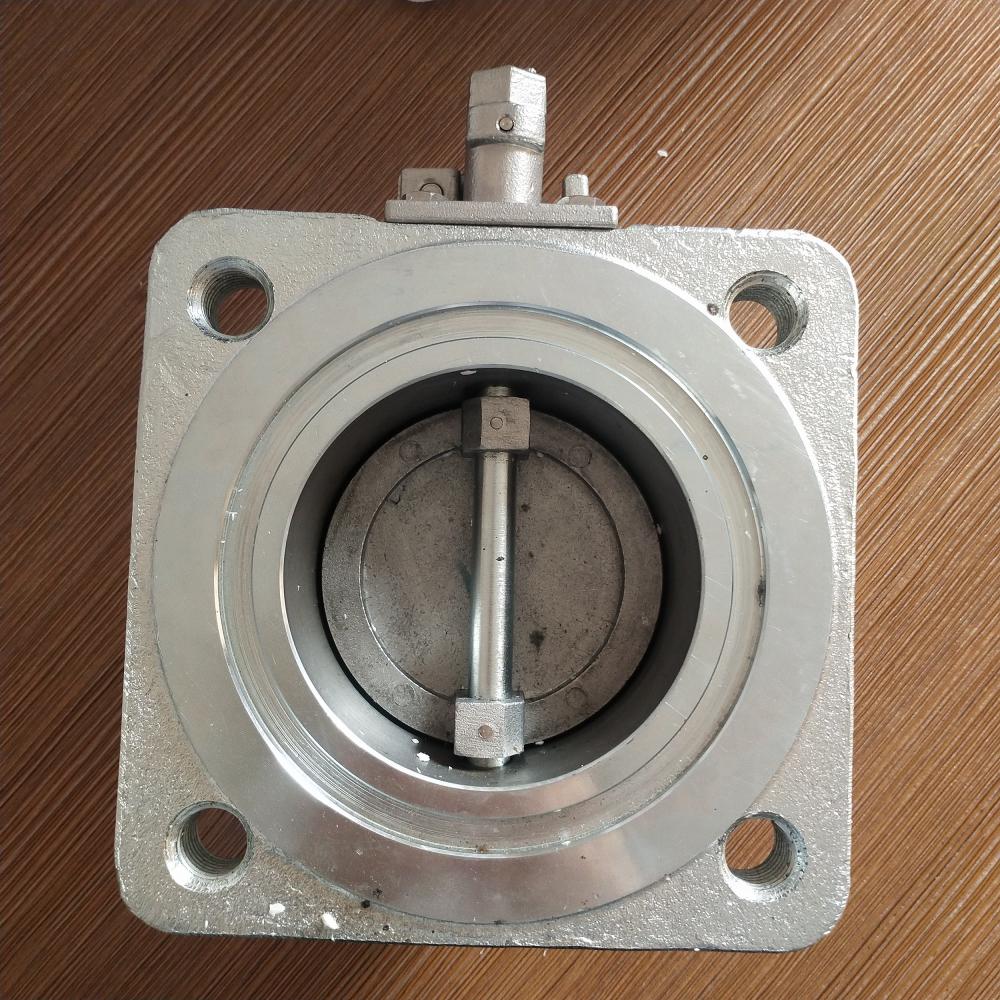 Transformer butterfly valve steel plate valve ND80 China Manufacturer