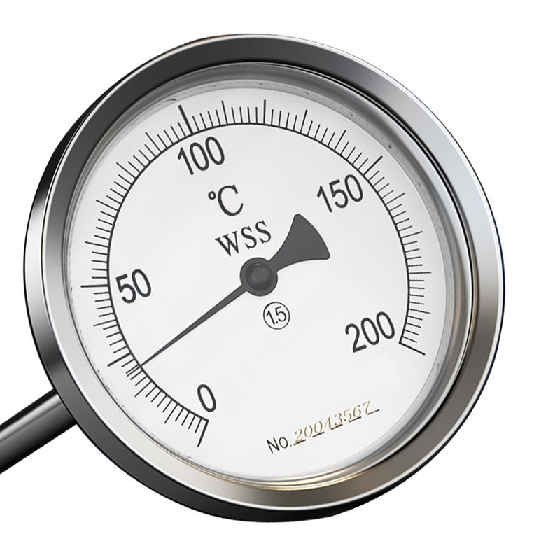 Pointer bimetal thermometer 0-100 ° C Grade 1.6 China Manufacturer
