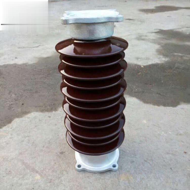 35KV Power high-voltage wire support porcelain column China Manufacturer