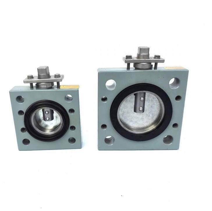 Vacuum steel plate butterfly valve for transformer pipeline China Manufacturer