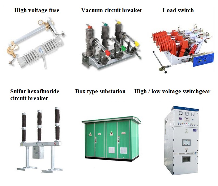 High voltage electrical products
